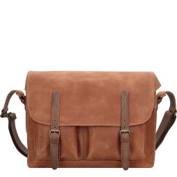 aunts & uncles Good Old Friends Bro Messenger in pelle 39 cm Scomparto per laptop  Variante 2