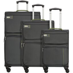 d&n Travel Line 6704 Set di valigie a 4 ruote 3 pz.  Variante 2 d&n Travel Line 6704 Set di valigie a 4 ruote 3 pz.  Variante 2