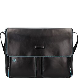 Piquadro Messenger blu quadrato in pelle 37 cm Scomparto per laptop  Variante 1