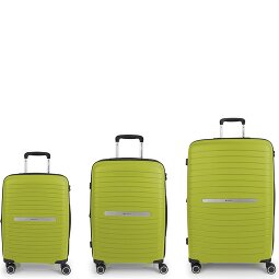 Gabol Shinyuu 4 ruote Set di valigie 3 pezzi con piega di espansione  Variante 4