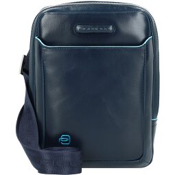 Piquadro Borsa a tracolla quadrata blu in pelle 22 cm  Variante 1