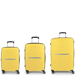 Gabol Shinyuu 4 ruote Set di valigie 3 pezzi con piega di espansione  Variante 1