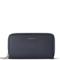 Lazarotti Portafoglio Bologna in pelle XL con doppia chiusura a zip, protezione RFID, 20 cm  Variante 7