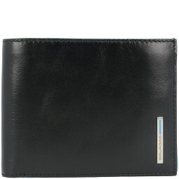 Piquadro Portafoglio quadrato in pelle blu 12,5 cm  Variante 1