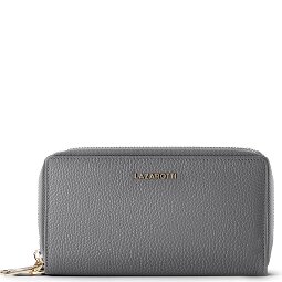 Lazarotti Bologna Leather XL Portafoglio con doppia zip in pelle RFID 20 cm  Variante 5