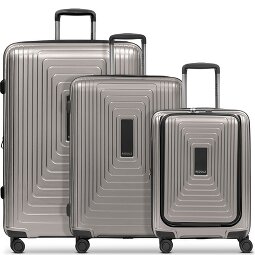 Redolz Essentials 14 4 ruote Set di valigie 3 pezzi con piega di espansione  Variante 3