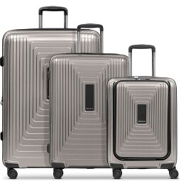 Redolz Essentials 14 4 ruote Set di valigie 3 pezzi con piega di espansione  Variante 3