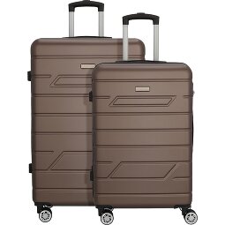 Nowi Bergamo 4 ruote Set di valigie 2 pezzi  Variante 1