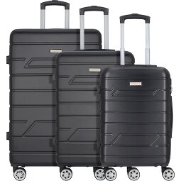 Nowi Bergamo 4 ruote Set di valigie 3 pezzi  Variante 3