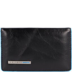 Piquadro Porta biglietti da visita quadrato blu in pelle 10 cm  Variante 3