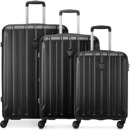 Roncato Kinetic 2.0 4 ruote Set di valigie 3 pezzi con piega di espansione  Variante 3