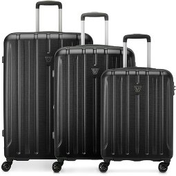 Roncato Kinetic 2.0 4 ruote Set di valigie 3 pezzi con piega di espansione  Variante 3