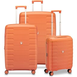 Roncato Skyline 2.0 4 ruote Set di valigie 3 pezzi con piega di espansione  Variante 9