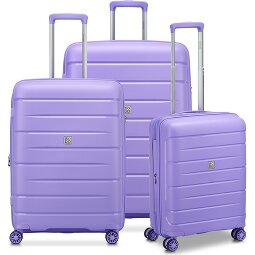 MODO by Roncato Starlight 3.0 4 ruote Set di valigie 3 pezzi con piega di espansione  Variante 4