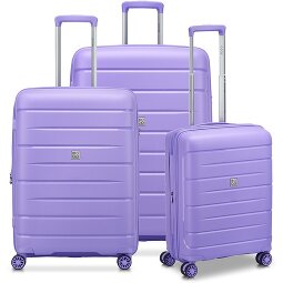 MODO by Roncato Starlight 3.0 4 ruote Set di valigie 3 pezzi con piega di espansione  Variante 7