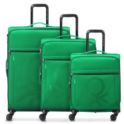 Delsey Paris x United Colors of Benetton Colour Block Set di valigie a 4 ruote 3 pezzi.  Variante 2