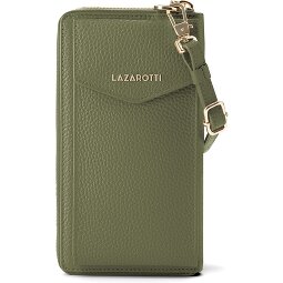 Lazarotti Bologna Portafoglio in pelle con zip Custodia per cellulare in pelle 19 cm  Variante 6
