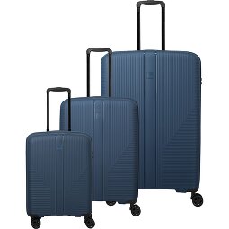 Travelite Air Stripe 4 ruote Set di valigie 3 pezzi con piega di espansione  Variante 3