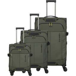 Travelite Briize 4 ruote Set di valigie 3 pezzi con piega di espansione  Variante 2