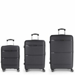 Gabol Akane 4 Roll Suitcase Set 3pcs.  Variante 1