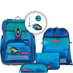 Step by Step Cloud Ocean Set di borse per la scuola  Variante 2