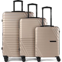 Cocoono Larnaka 4 ruote Set di valigie 3 pezzi con piega di espansione  Variante 2
