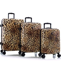 Heys Black Camo 4 ruote Set di valigie 3 pezzi con piega di espansione  Variante 4
