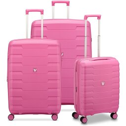 Roncato Skyline 2.0 4 ruote Set di valigie 3 pezzi con piega di espansione  Variante 5