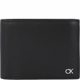 Calvin Klein Metal CK Portafoglio Protezione RFID Pelle 13 cm  Variante 1