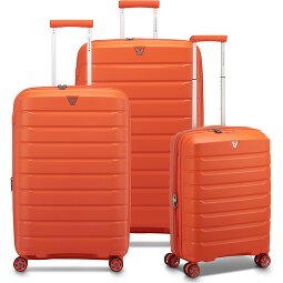 Roncato B-Flying Move 4 ruote Set di valigie 3 pezzi con piega di espansione  Variante 11