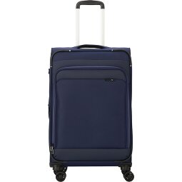 d&n Travel Line 9504 4 ruote Carrello M 67 cm con piega di espansione  Variante 2