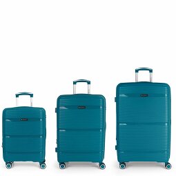 Gabol Akane 4 Roll Suitcase Set 3pcs.  Variante 4