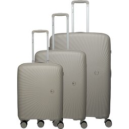 Travelite Tamaris x  Voyaage 4 ruote Set di valigie 3 pezzi con piega di espansione  Variante 4
