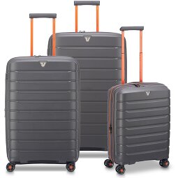 Roncato B-Flying Move 4 ruote Set di valigie 3 pezzi con piega di espansione  Variante 8