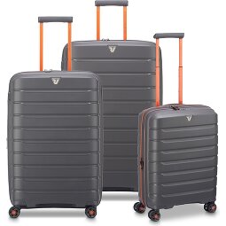 Roncato B-Flying Move 4 ruote Set di valigie 3 pezzi con piega di espansione  Variante 9