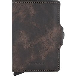 Secrid Twinwallet Porta carte di credito vintage RFID in pelle 6,5 cm  Variante 1