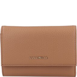 Coccinelle Portafoglio morbido in pelle metallizzata 14 cm  Variante 2