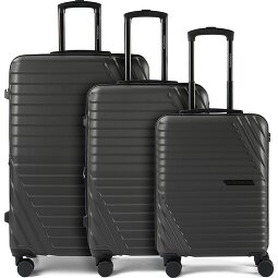 Cocoono Larnaka 4 ruote Set di valigie 3 pezzi con piega di espansione  Variante 3