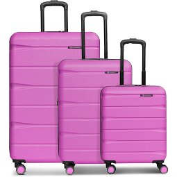 Franky Munich 4.0 Set di valigie a 4 ruote, 3 pezzi con piega elastica  Variante 7