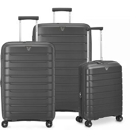 Roncato B-Flying Move 4 ruote Set di valigie 3 pezzi con piega di espansione  Variante 1