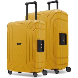 Redolz Set di valigie Essentials 15 a 4 ruote M+L con chiusura a tre punti  Variante 3