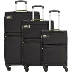 d&n Travel Line 6704 Set di valigie a 4 ruote 3 pz.  Variante 4 d&n Travel Line 6704 Set di valigie a 4 ruote 3 pz.  Variante 4