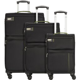 d&n Travel Line 6704 4 ruote Set di valigie 3 pezzi  Variante 4