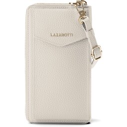 Lazarotti Portafoglio con chiusura a zip in pelle di Bologna, custodia per cellulare, 19 cm  Variante 4