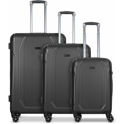 bugatti Valencia 4 ruote Set di valigie 3 pezzi  Variante 1