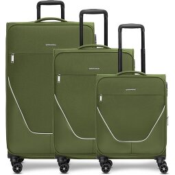 Stratic taska set di valigie a 4 ruote 3 pezzi con piega elastica  Variante 6