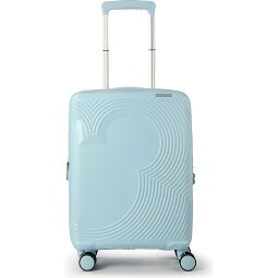 American Tourister Mickey Magic 4 ruote Carrello della cabina 55 cm con piega di espansione  Variante 3
