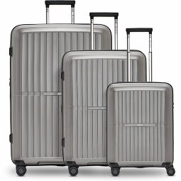 Pactastic Collection 01 Set di valigie a 4 ruote, 3 pezzi, con piega elastica  Variante 2