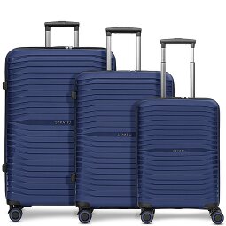 Stratic Shine 4 ruote Set di valigie 3 pezzi con piega di espansione  Variante 3