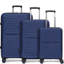Stratic Shine 4 ruote Set di valigie 3 pezzi con piega di espansione  Variante 3